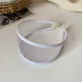 Elegant Wide Sheer Mesh Headband 6W6HBD271