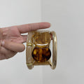 Vinatge Amber Beaded Stackable Bangle Bracelet 6W6JBR601