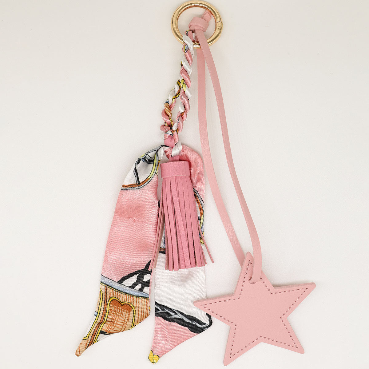 Leather Star Tassel Bag Charm - DippedShop Wholesale - #9155