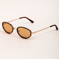 Retro Oval Metal Sunglasses - DippedShop Wholesale - #9331
