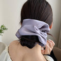 Solid Color Satin Hair Scrunchie MK2BLW6W6HSR31