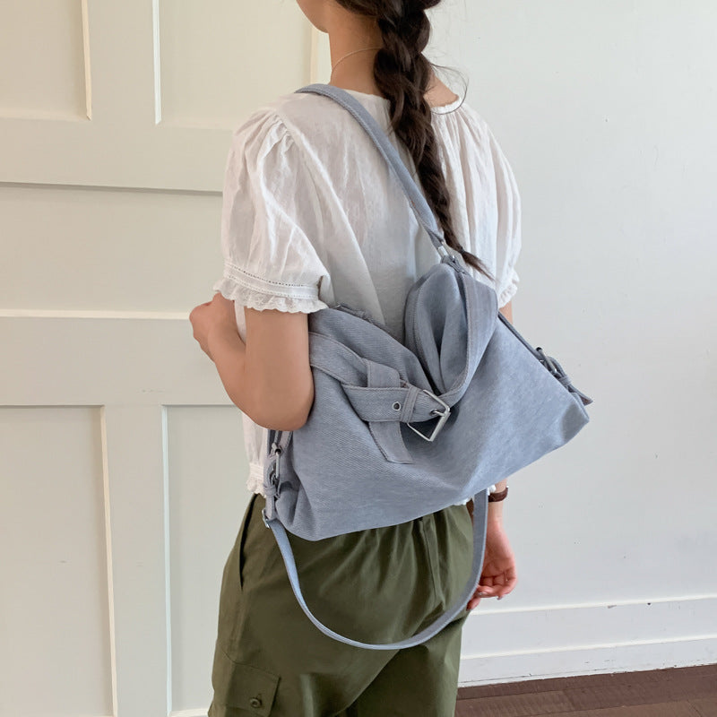 Chic Denim Large Capacity Shoulder Bag 6W10BBG1352