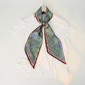 Striped Silk Scarf - DippedShop Wholesale - #7283