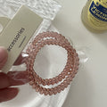 Simple Solid Color Telephone Cord Scrunchies 6W6HSR486
