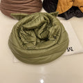 Winter Quilted Puffer Lightweight Warm Bucket Hat 6W6HAT928