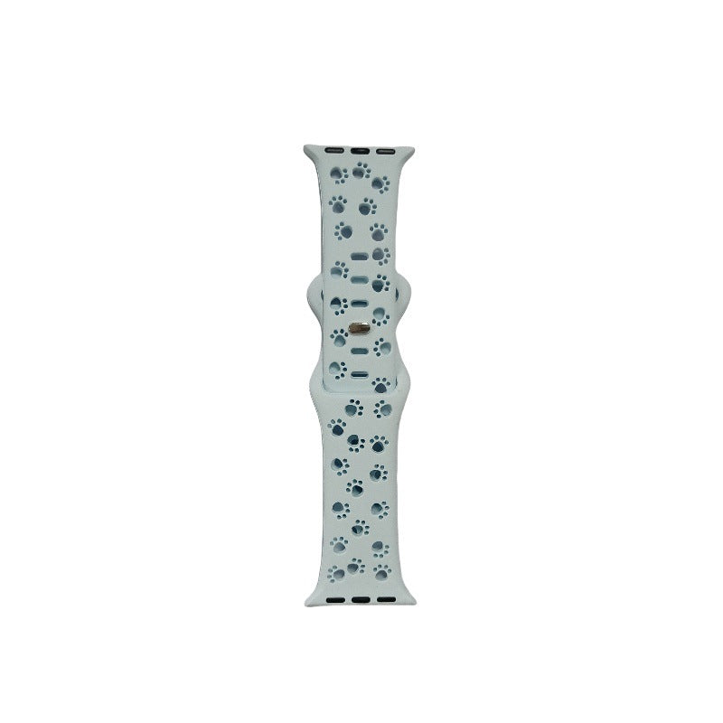 Solid Color Cat Claw Hollow Out Watch Band 6W6JWA145
