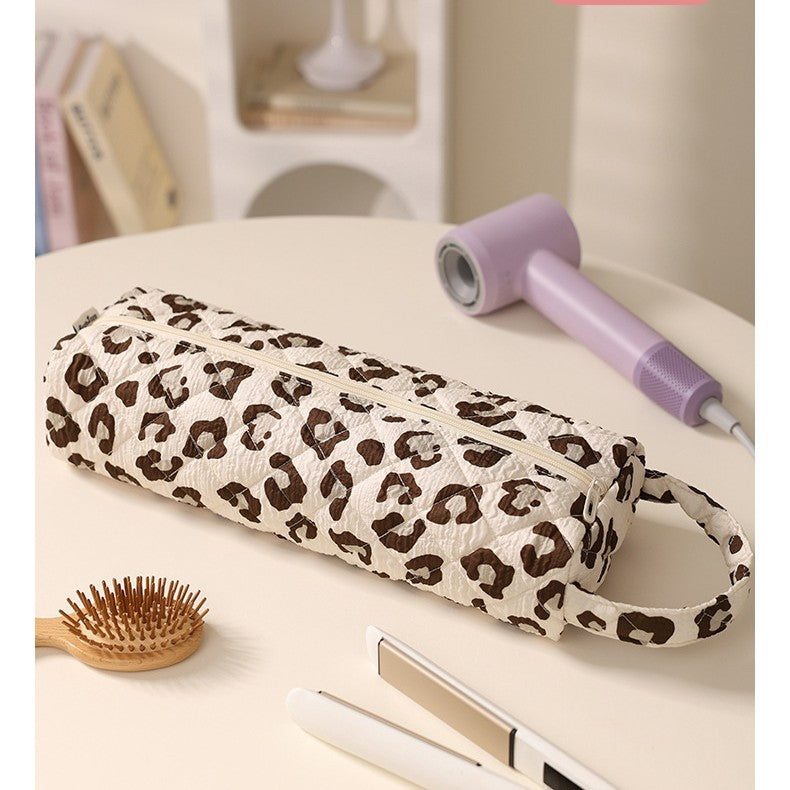 Minimalist Quilt Shell Double Layer Cosmetic Bag 6S5CO123