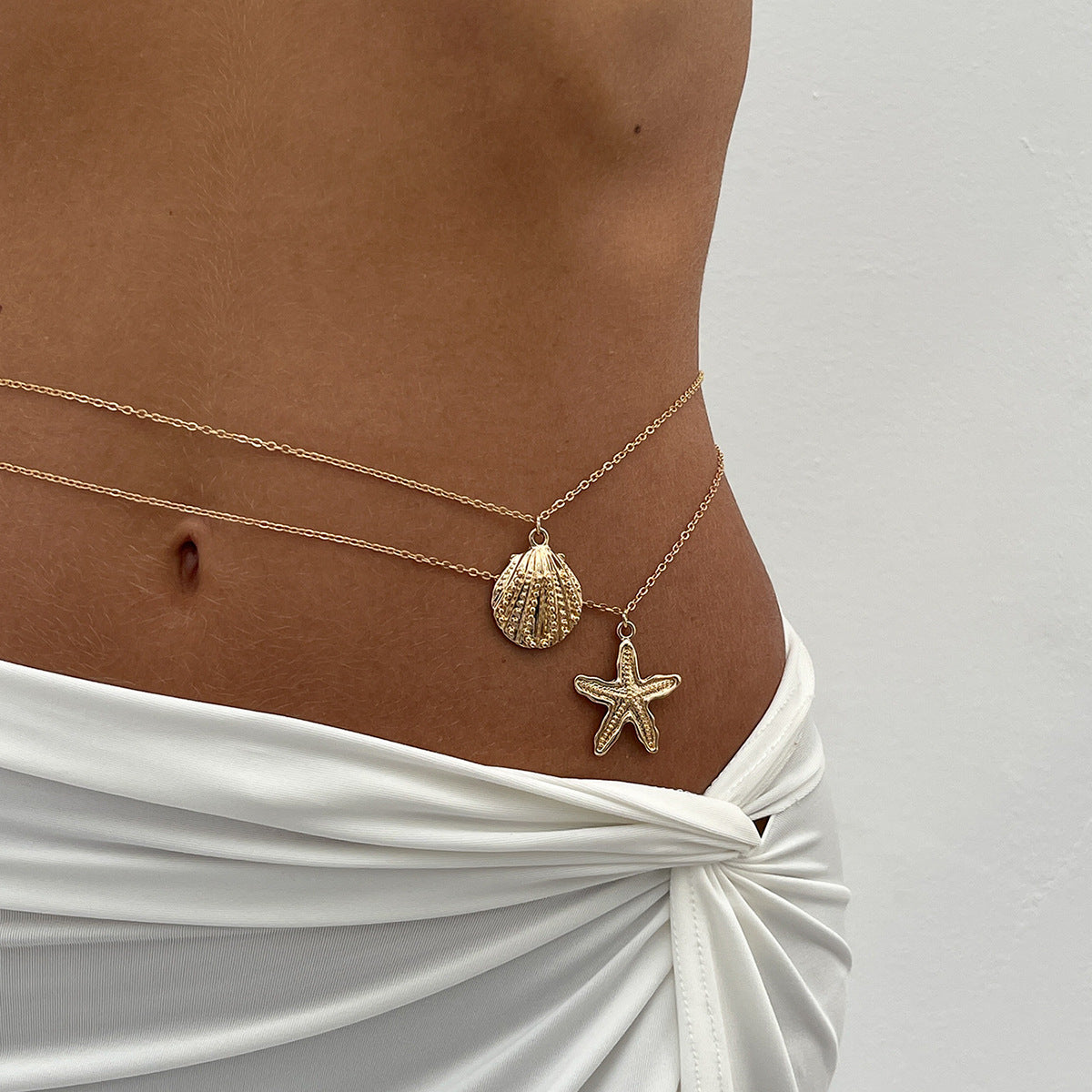 2 Pcs Minimalist Starfish Shel - DippedShop Wholesale - #6611