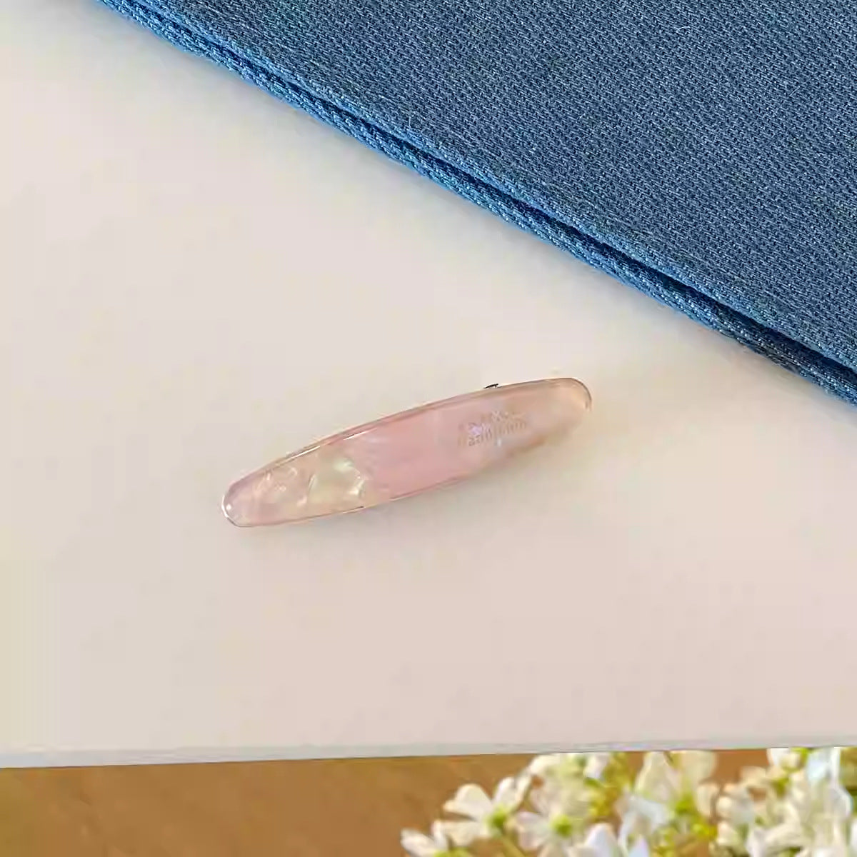 Oval Duckbill Hair Clip - DippedShop Wholesale - #7475