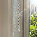 Christmas Snowflake Crystal Suncatcher Wind Chime 6H7HLS142