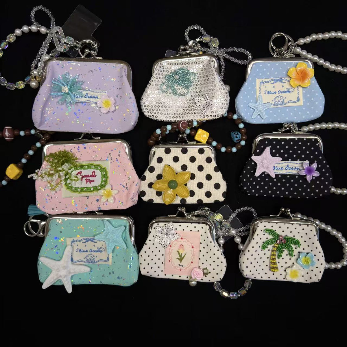 Mini Kiss Lock Coin Purse - DippedShop Wholesale - #0931