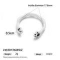 Cute Cat Paw Enamel Open Ring 6W6JRG249