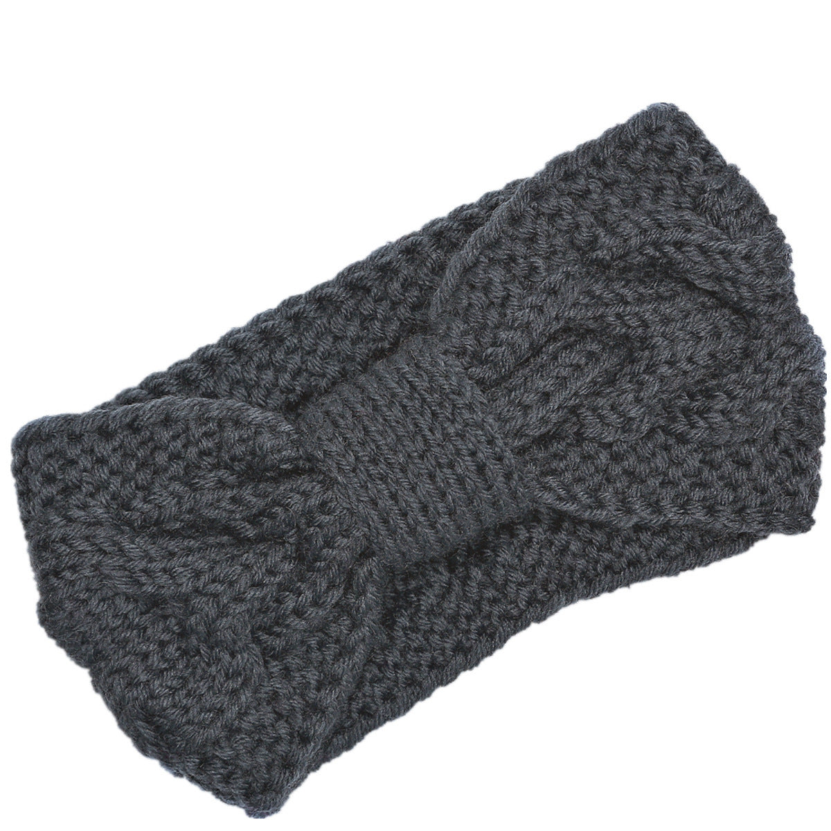 Bowknot Cable Knit Turban Headband - DippedShop Wholesale - #5251