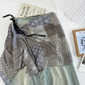 Vintage Asymmetrical Tie Waist Hip Scarf  Wrap 6W1SL46