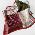Bohe Style Patchwork Paisley Print  Square Scarf 6W6NSC243