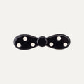 Vintage Polka Dots Bow Knot Side Hair Clip 8AS6HCP348L