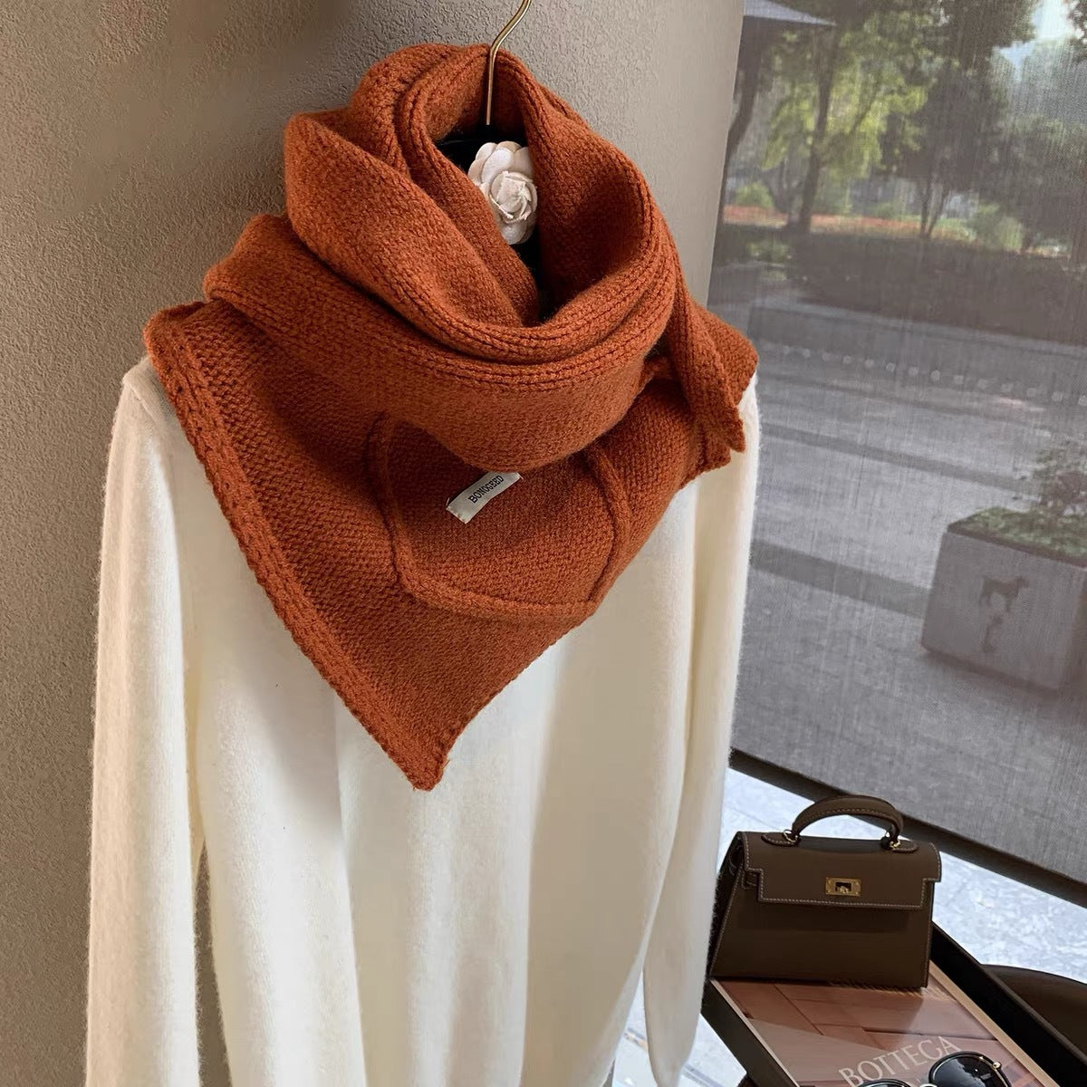 Warm Knit Scarf - DippedShop Wholesale - #1171