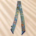 Cute Polka Dots Print Silk Scarf 6W6NSI251