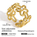 Minimalist Hollow Out Flower Z - DippedShop Wholesale - #7395
