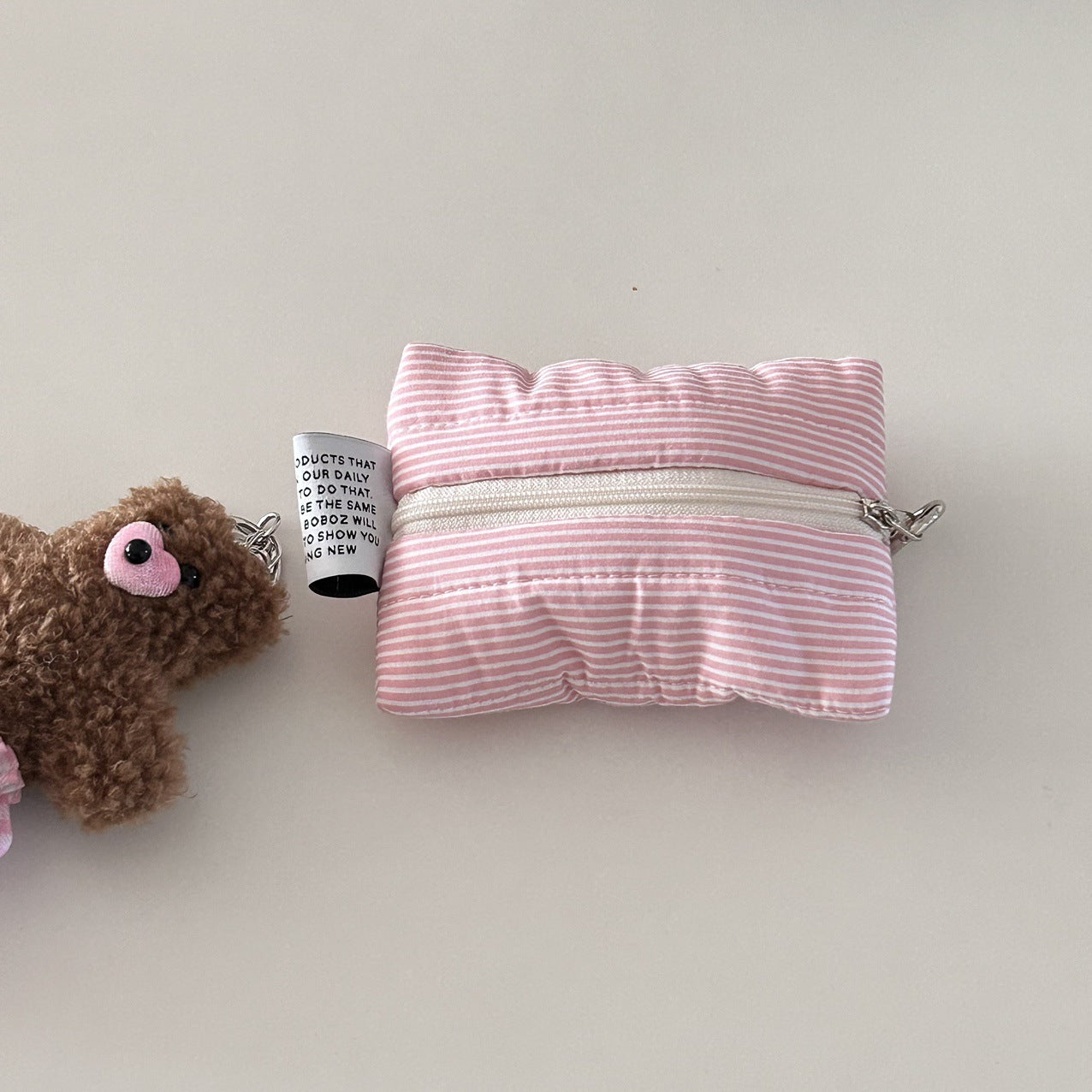(No Charm) Cute Lint Mini Coin - DippedShop Wholesale - #4707