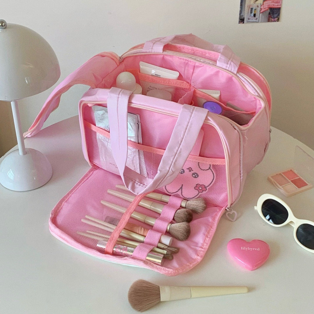 Multi Layered Cosmetic Bag - DippedShop Wholesale - #8579