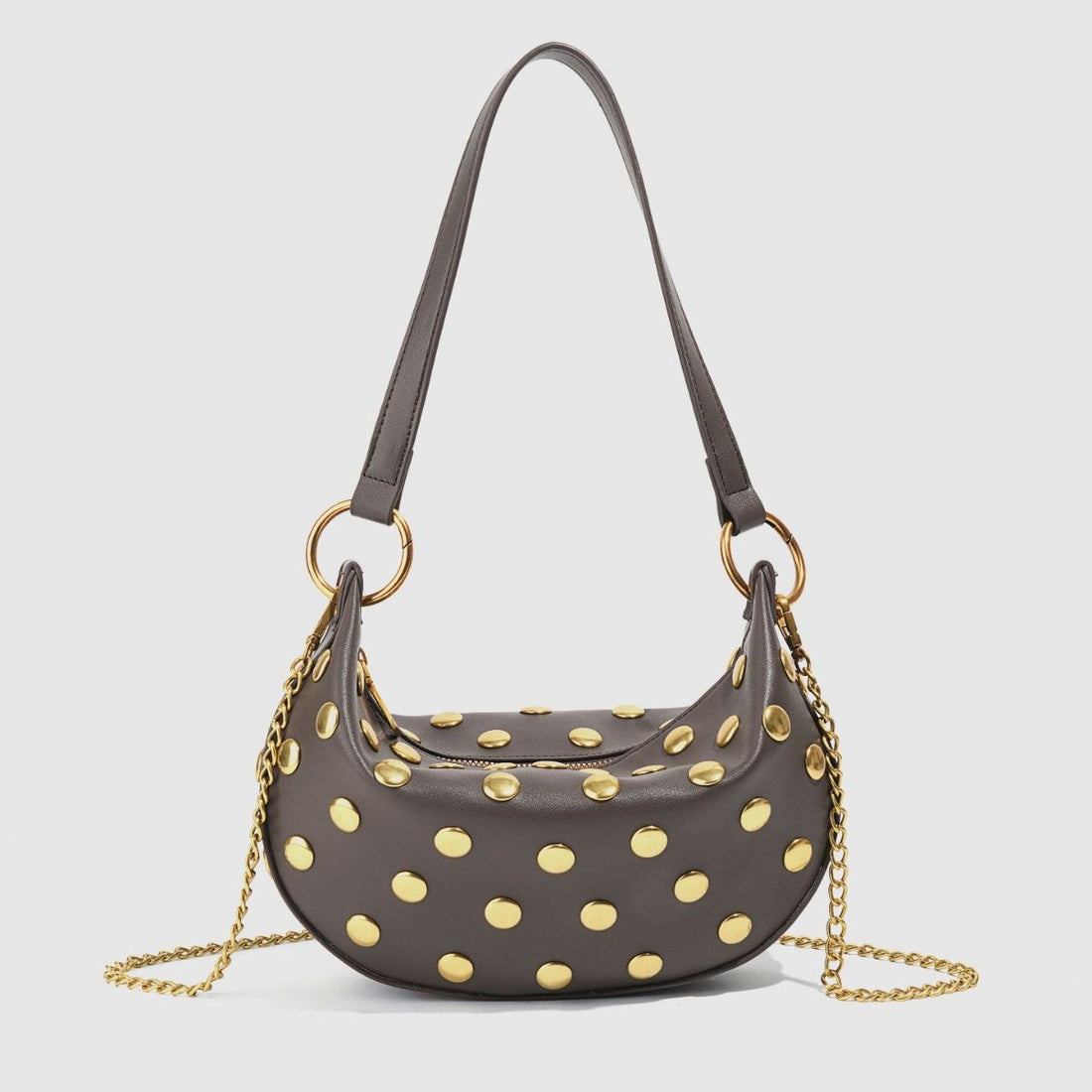 Studded Shoulder Bag - DippedShop Wholesale - #3139