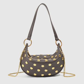 Studded Shoulder Bag - DippedShop Wholesale - #3139