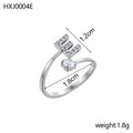 Simple Gold Plated Rhinestone - DippedShop Wholesale - #8499