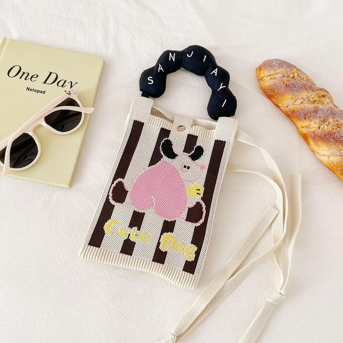 Cute Mini Knit Portable Crossbody - DippedShop Wholesale - #2035