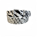 Punk Style Rivet Bright Pyramid Studded Belt 6W6JBT187