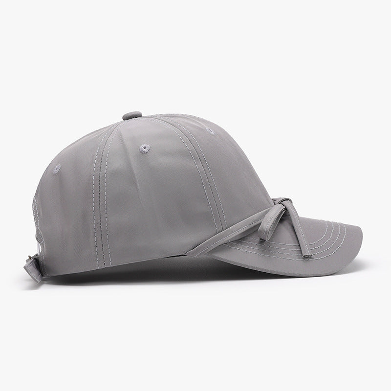 Solid Color Bow Knot Baseball Cap DP25E967