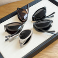 Cat‑Eye Acetate UV Protection Sunglasses MK2PPIM6W6GSG219