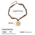 Stainless Steel Silk Chain Necklace - DippedShop Wholesale - #5635