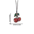 Fresh Handmade Beads Cherry Pendant Bag Charm 6W10BBC801
