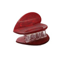 Sweet Love Heart Small Hair Cl - DippedShop Wholesale - #2659