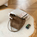 Minimalist Matte Casual Bucket Tote Bag 6W10BBG2474