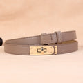 Elegant Skinny Dress Belt Leather Waist Belt 6W6JBT157