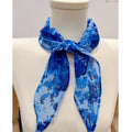 Retro Camo Print Lightweight Silk Scarf MK2BLW6W6NSI47