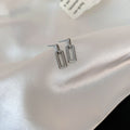 Minimalist Gold Plated Geometric Stud Earrings 6W6JER703