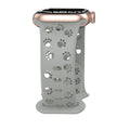 Solid Color Cat Claw Hollow Out Watch Band 6W6JWA145
