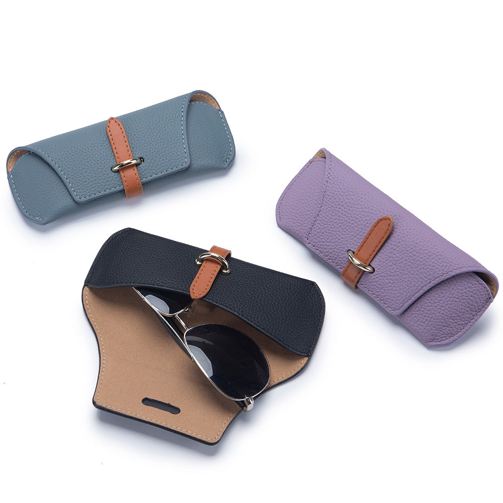 Classic Color Block Sunglasses Case - DippedShop Wholesale - #8723