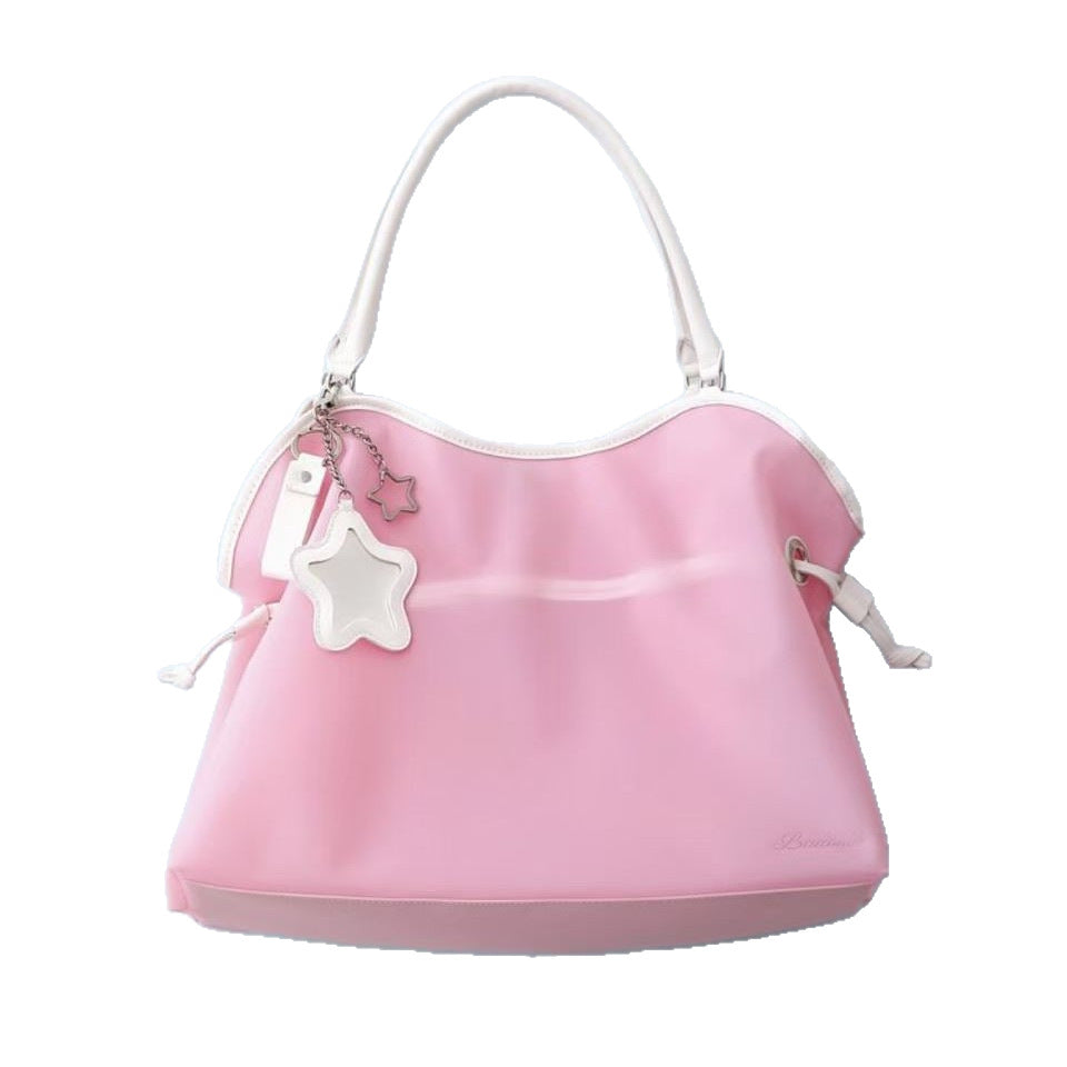 Trendy Jelly Tote Drawstring Shoulder Bag 6W10BBG2110
