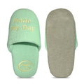 Soft Embroidered Waffle Slippers - DippedShop Wholesale - #2211