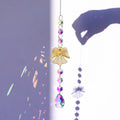 Geometry Crystal Ball Metal Dragonfly Hanging Suncatchers MK2CZAS6H7HLS64