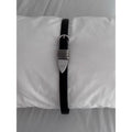 Stylish Silver Circle Versatile Adjustable Leather Belt 6W6JBT152