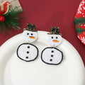 Snowman Stud Earrings - DippedShop Wholesale - #3027