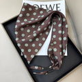 Cashew Print Silk Scarf - DippedShop Wholesale - #9843