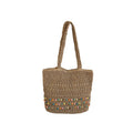 Large Woven Commuter Handbag - DippedShop Wholesale - #4403
