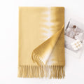 Stylish Ombre Gradient Cashmere Feel Scarf 6W6NSW281