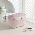 Velvet Travel Makeup Bag - DippedShop Wholesale - #5811